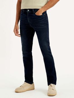 Levi's - Mens 511 Slim Fit Navy Blue Jeans