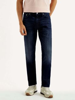 Levi's - Mens 511 Slim Fit Dark-Blue Jeans