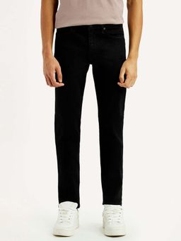Levi's - Mens 511 Black Slim Fit Mid Rise Jeans