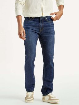 Levi's - Mens 513 Slim Fit Dark Blue Jeans