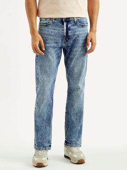 Levi's - Mens 513 Slim Straight Fit Blue Jeans