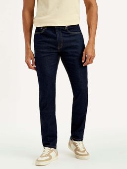 Levi's - Mens 512 Navy Slim Fit Mid Rise Jeans