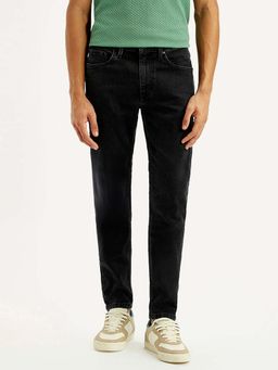 Levi's - Mens 512 Black Slim Fit Mid Rise Jeans
