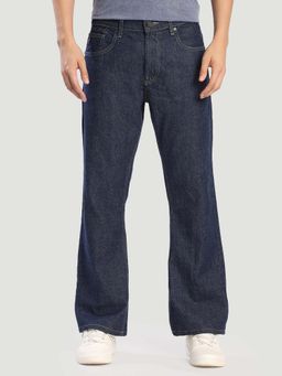 Bene Kleed - Men Navy Blue Bootcut Jeans