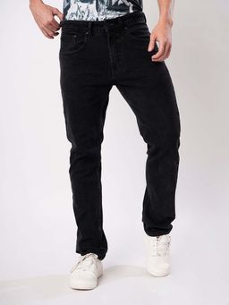 Bene Kleed - Men Charcoal Stretchable Jeans