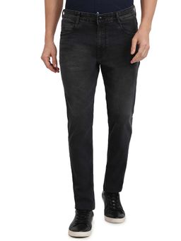 Parx - Straight Fit Black Jeans