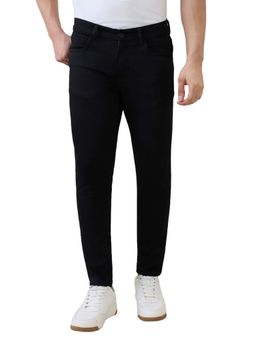 Parx - Black Slim Tapered Fit Jeans