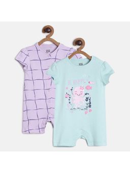 MINI KLUB - Baby Girls Multi Romper (Set of 2)