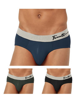 FREECULTR - Mens Underwear Anti Chaffing Sweat-proof Micromodal Briefs (Pack of 3)