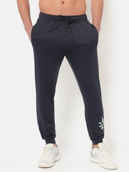 CULT - Blue Vitals Solid Running Polyester Joggers