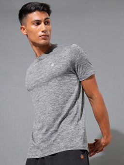 CULT - Textured Performance Polyester T-Shirt with Logo