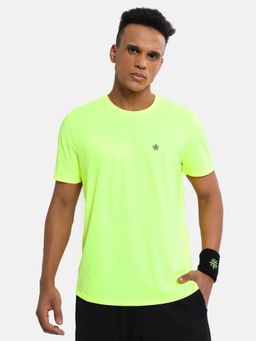 CULT - Solid Active Polyester T-Shirt with Logo