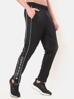 CULT - Contrast Side Detail Active Polyester Track Pants with Print