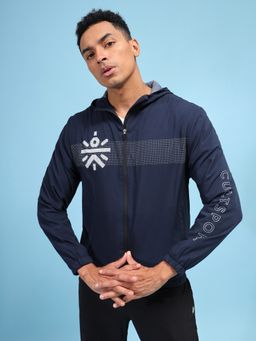 CULT - Active Hoodie Zip Through Polyester Jacket with Print