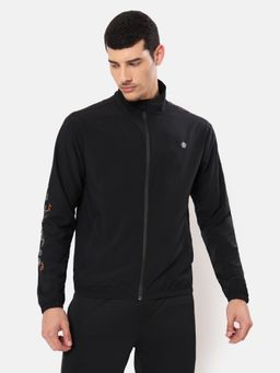 CULT - Performance Black Zip Through Polyester Jacket