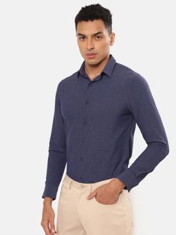 CULT - Slim Fit Regular Collar Nylon Move with Ease Shirt