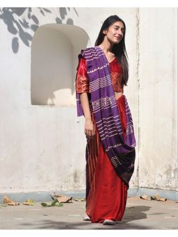 Chidiyaa - Rang Heba Modal Silk Saree