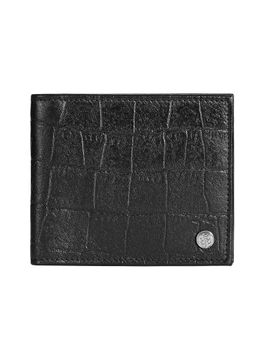 Eske - Men Leather Textured Black Wallet