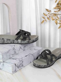 Mochi - Women Synthetic Round Toe Sandals