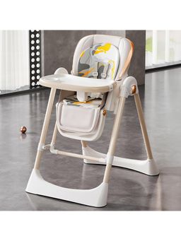 StarAndDaisy - White PP / Steel Printed High Chair