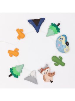 Kiyo Miyo - Multi-Color Felt Character Decor Bunting