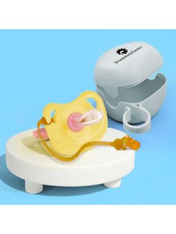 StarAndDaisy - Blue Silicon Solid Pacifier