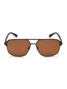 IDEE - Brown Pilot 100% Uv Protected Sunglasses For Men Size 59