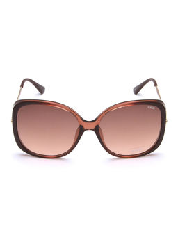 IDEE - Brown Oversized 100% Uv Protected Sunglasses For Women Size 58