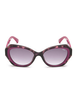 IDEE - Grey Oval 100% Uv Protected Sunglasses For Women Size 54