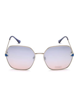 IDEE - Grey Hexagon 100% Uv Protected Sunglasses For Women Size 60