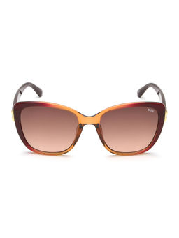 IDEE - Brown Square 100% Uv Protected Sunglasses For Women Size 57
