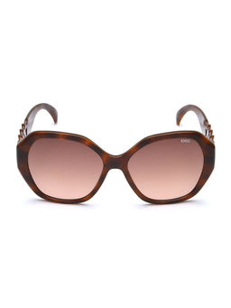 IDEE - Brown Square 100% Uv Protected Sunglasses For Women Size 56