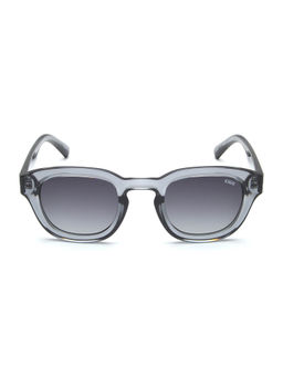 IDEE - Grey Round 100% Uv Protected Sunglasses For Men Size 47