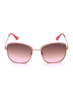 IDEE - Brown Round 100% Uv Protected Sunglasses For Women Size 57