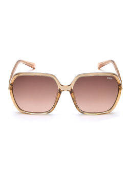 IDEE - Brown Square 100% Uv Protected Sunglasses For Women Size 58