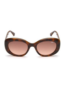 IDEE - Brown Oval 100% Uv Protected Sunglasses For Women Size 55