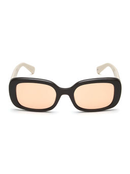 IDEE - Peach Rectangle 100% Uv Protected Sunglasses For Women Size 55