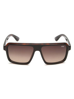 IDEE - Brown Square 100% Uv Protected Polarized Sunglasses For Men Size 57