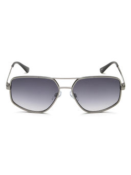 IDEE - Grey Irregular 100% Uv Protected Sunglasses For Unisex Size 57