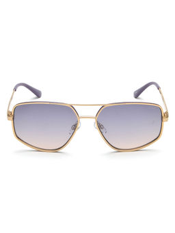 IDEE - Blue Irregular 100% Uv Protected Sunglasses For Unisex Size 57