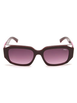 IDEE - Purple Rectangle 100% Uv Protected Sunglasses For Women Size 54