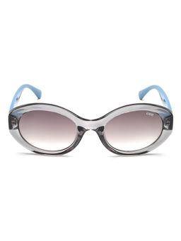 IDEE - Grey Oval 100% Uv Protected Sunglasses For Women Size 53