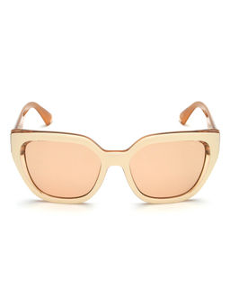 IDEE - Brown Square 100% Uv Protected Sunglasses For Women Size 54