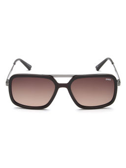 IDEE - Brown Square 100% Uv Protected Polarized Sunglasses For Men Size 56
