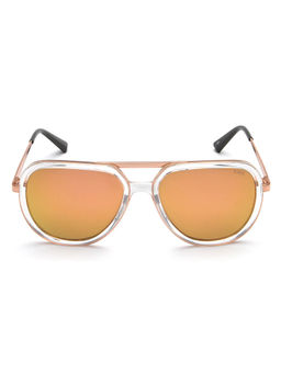 IDEE - Multi-Color Round 100% Uv Protected Sunglasses For Men Size 56