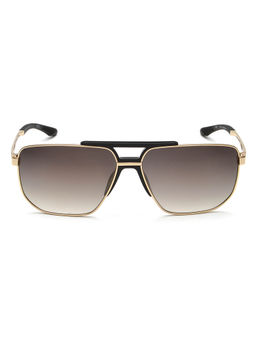 IDEE - Grey Sqaure 100% Uv Protected Sunglasses For Men Size 60