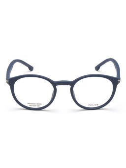 Police - Eyewear For Men With Blue Polycarbonate Frame (Size 50)