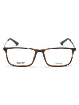 Police - Eyewear For Men With Havana Polycarbonate Frame (Size 55)