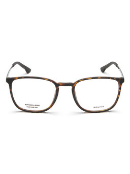 Police - Eyewear For Men With Havana Polycarbonate Frame (Size 53)