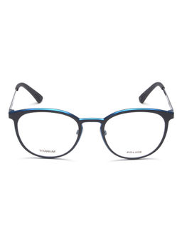 Police - Eyewear For Unisex With Blue Titanium Frame (Size 51)